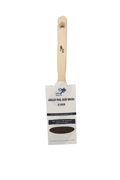 Angled Oval Sash Brush 63mm